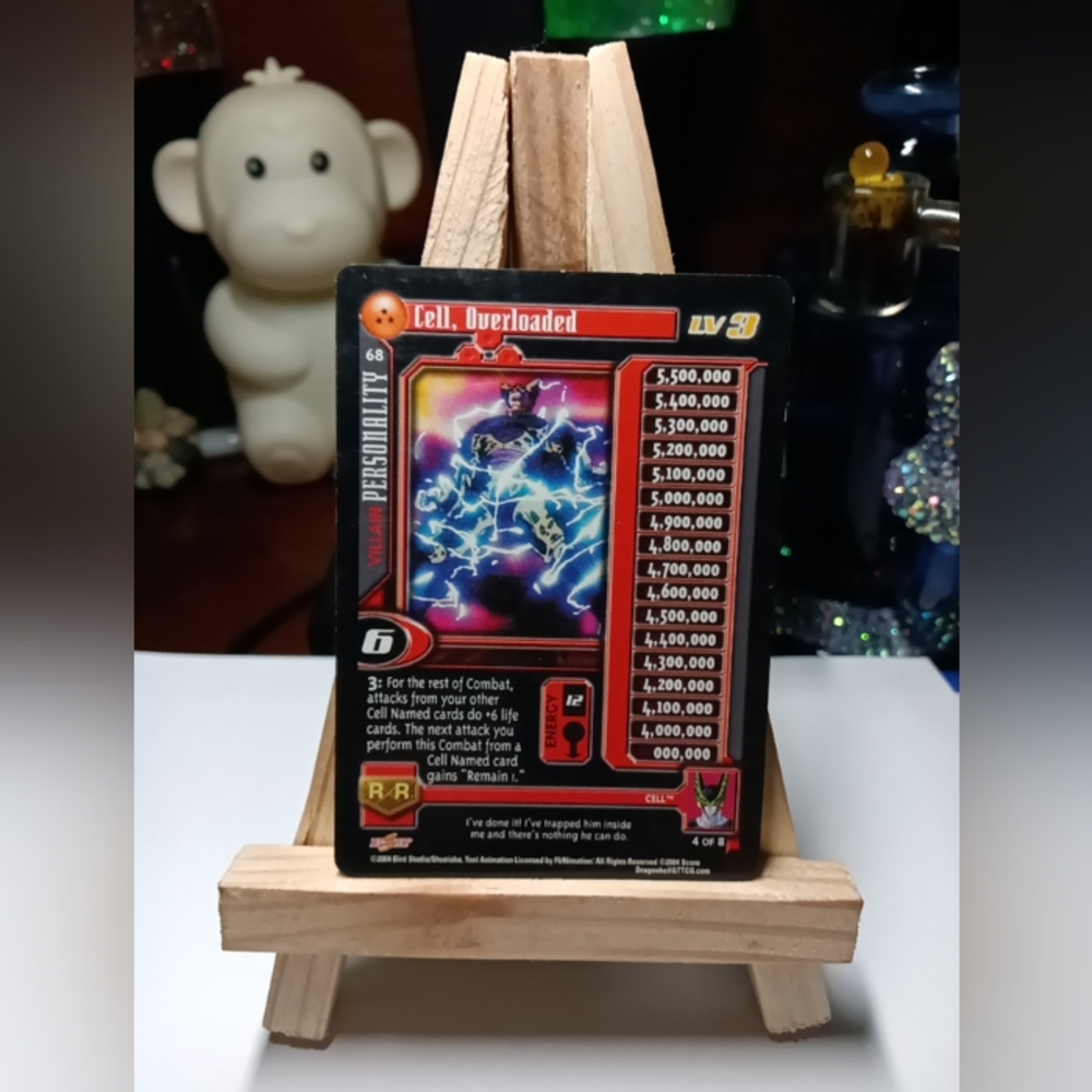 Dragon Ball Z Cell Overloaded TCG #68